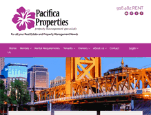 Tablet Screenshot of pacificapros.com